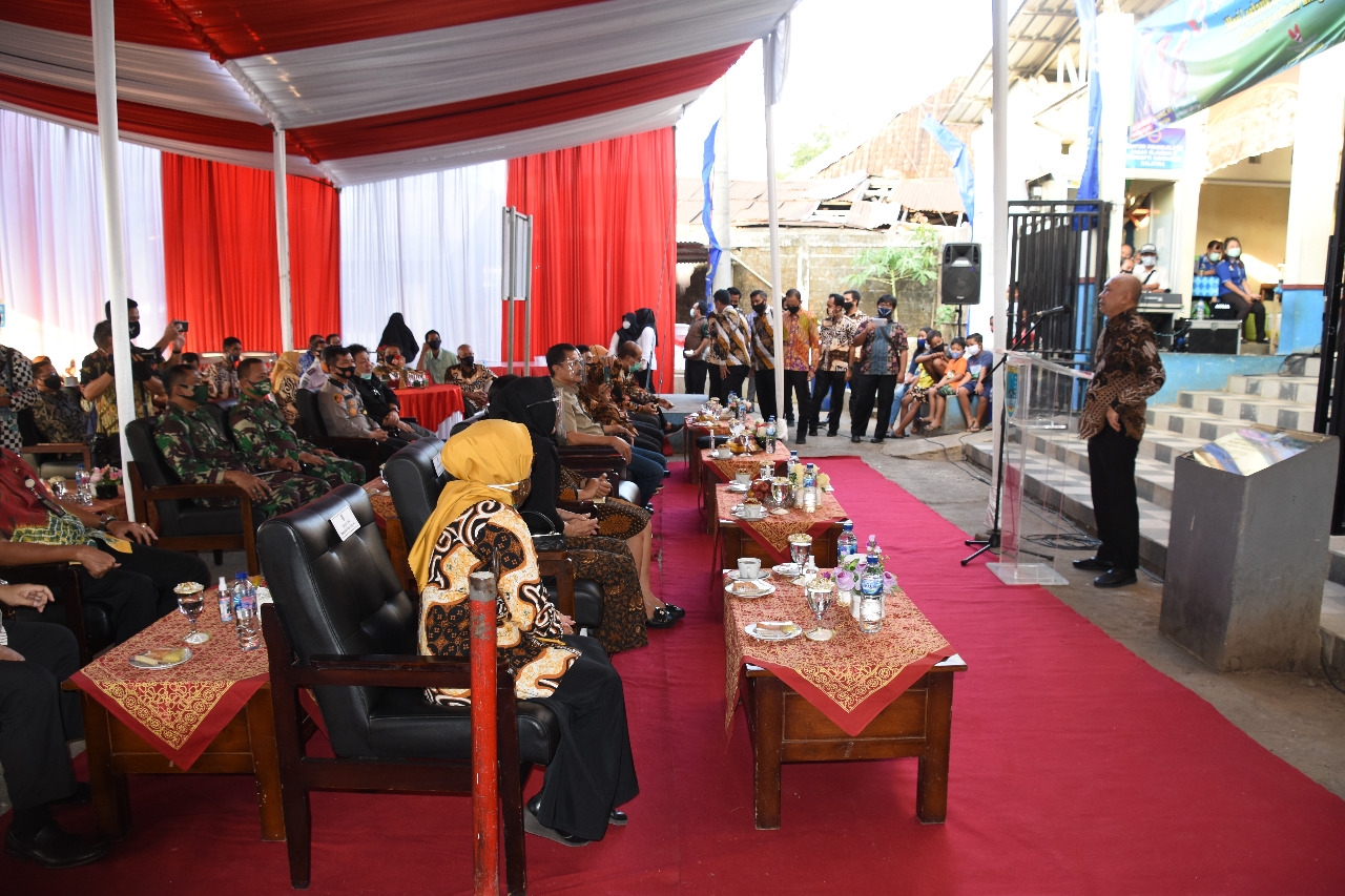 Danrem 073/MKT Dampingi Kunjungan Menteri UMKM Di Wilayah Salatiga